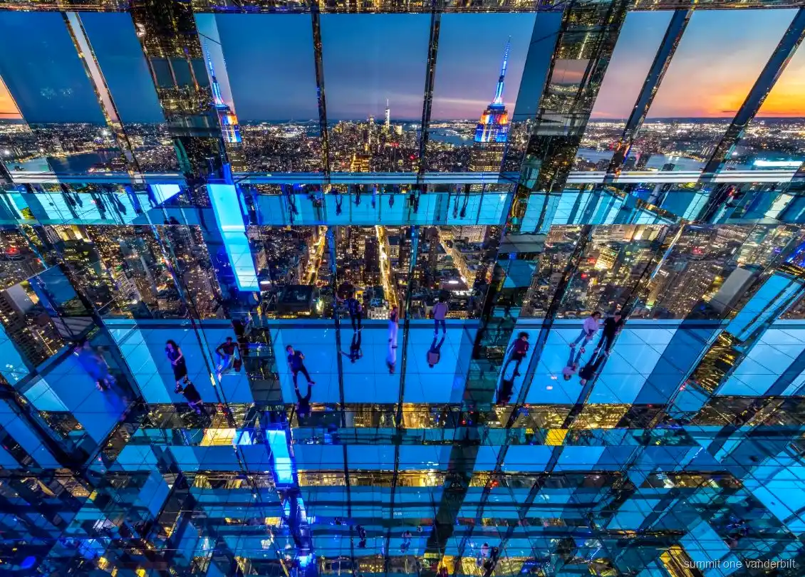 Les billets SUMMIT One Vanderbilt ouvrent les salles de miroirs au-dessus de Midtown Manhattan
