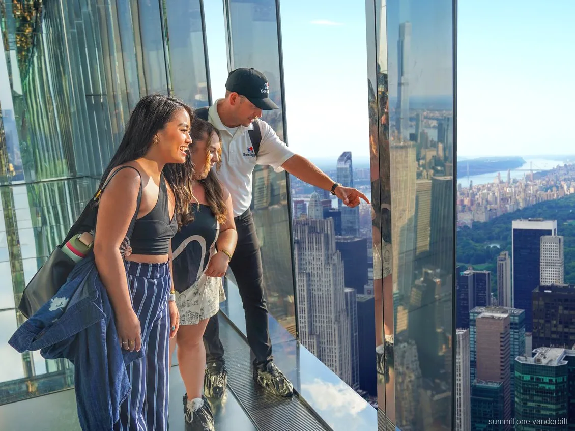 Vista de l'skyline des de l'observatori SUMMIT One Vanderbilt