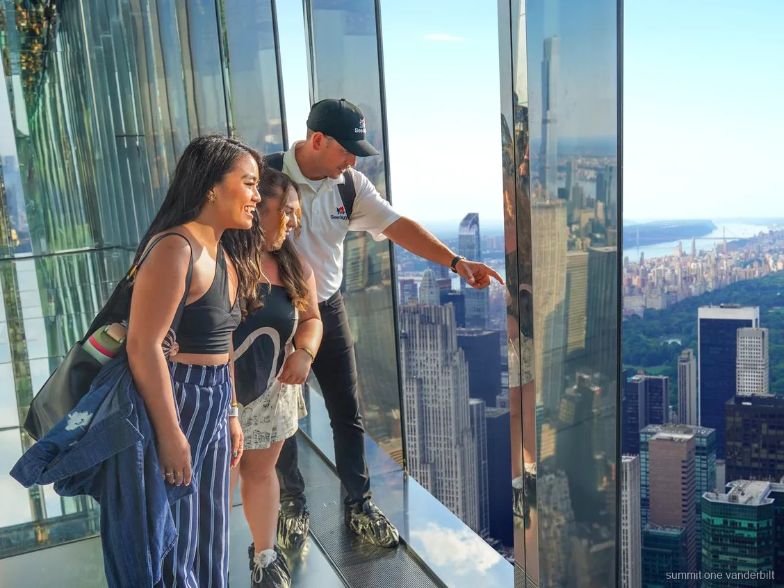 Vue sur le skyline depuis l'observatoire SUMMIT One Vanderbilt